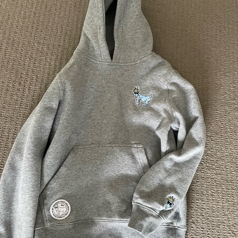 Gray Kids GOAT USA Hoodie